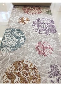 Resim Kaşmir Kesme Halı Yolluk En:100Cm (449222682) 