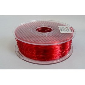 Resim Petg Transparan Kırmızı 1,75 Mm Filament 