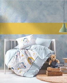 Resim Cotton Box Bebek Nevresim Takımı Bear Mavi 