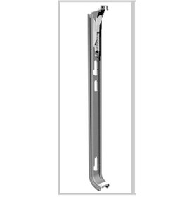 Resim Panel Radyatör Ayağı Duvara Montaj Konsolu 60 Cm Yaylı Konsol-Metalik Gri 