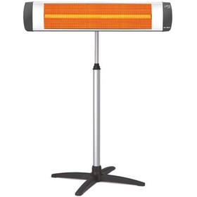 Resim Ufo City 1800 W Infrared Isıtıcı Gri + Ayak 