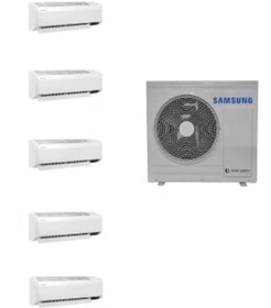 Resim Samsung AJ10020TNA25TNA25TNA35TNA68T 36000 BTU 1 Dış + 5 İç Ünite (7+9 +9+12+24) Duvar Tipi Multi Klima 