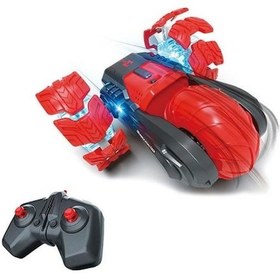 Resim Üç Teker 360 Derece Dönebilen Şarjlı Işıklı Kumandalı Akrobat Araç Çok Renkli 