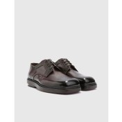 Resim Marlow Hakiki Açma Deri Erkek Kahverengi Oxford Ayakkabı 