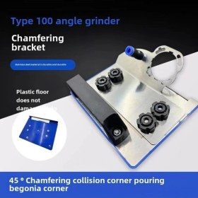 Resim Besthome1 100 Tip Açı Gergedanı İçin Çelik 45 Derece Fay Aleti - Seramik Faylama Ekipmanı, Kalın, Dayanıklı Profesyonel Kullanı 