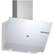 Resim Bosch DWK67PJ20T 60 cm Beyaz Cam Duvar Tipi Ankastre Davlumbaz 