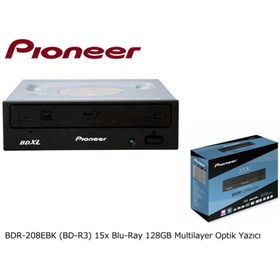Resim Pioneer BDR-208EBK (BD-R3) 15x Blu-Ray 128GB Multilayer Optik Yazıcı 