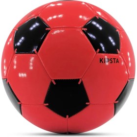 Resim ALASTOR Futbol Topu - Pompa Hediyeli - Sert Zemin Halı Saha Çim Saha Futbol Topu 4 Numara - 9 / 12 Yaş - Kırmızı - First Kick 