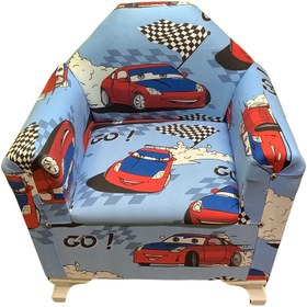 Resim LR Araba desenli çocuk koltuğu - tekli çocuk berjeri 