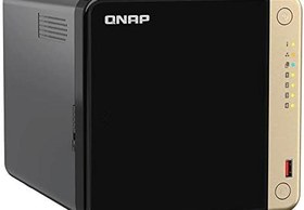 Resim QNAP TS-464-4G CELERON QC- 4 GB RAM- 4-diskli Nas Server (Disksiz) 