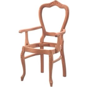 Resim Bendegan Ayak Oymalı Kollu Sandalye 