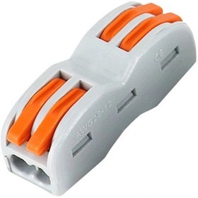 Resim Ic-272a 2 Giriş 2 Çıkış Vidasız Mandallı Buat Klemensi Ch-222 