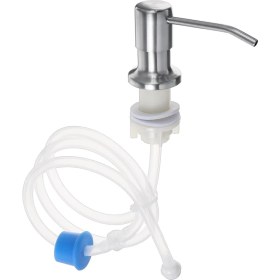 Resim Sıvı Sabun Dağıtıcı Mutfak Lavabo Abs Plastik Dahili Losyon Pompası Uzatma Tüpü Mutfak Lavabo Tezgah Banyo / Mutfak | Sıvı Sabunluk 