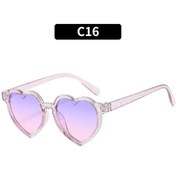 Resim Klassnumkalp Şekilli Çocuk Güneş Gözlüğü Uv400 Koruma Klasik Sevimli Yaz Aksesuarımultı51 Gri 