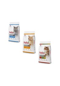 Resim Reflex Multicolor Tavuk Somon Karışık Yetişkin Kedi Maması 3 x 2 KG 