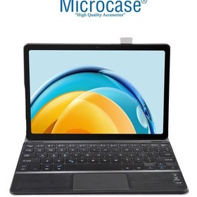 Resim Huawei Uyumlu Matepad SE 10.4 2022 Bluetooth Touchpad Klavye+Kılıf -BKK2 