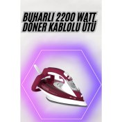 Resim 2200W Seramik Kaplama Estetik Tasarım, 360° Dönebilen Kablo, Çok Renkli 