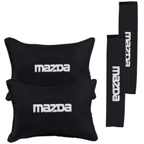 Resim Mazda Nakışlı Otomind Boyun Yastığı Seti 