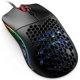 Resim Glorious Model O- Kablolu Mat Siyah Orta/Küçük El RGB Oyuncu Mouse GOM-BLACK 