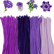 Resim 100/200/250/300 adet Boru Temizleyicileri Chenille Sapları 29,97 cm El Sanatları Malzemeleri Toplu olarak DIY Sanat ve El İşleri Projeleri için Yaratıcı Hediye Paketleme Parti Süslemeleri 
