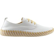 Resim Bueno Shoes Beyaz Sarı Deri Erkek Spor Ayakkabı 01mq0200 