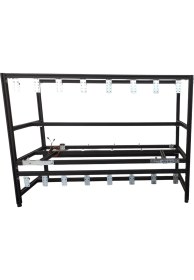 Resim RigBu Sigma Mining Rig Kasası Sb84bl 14 Gpu 