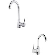 Resim Erce Delta Evye ve Lavabo Bataryası 
