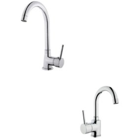 Resim Erce Delta Evye ve Lavabo Bataryası 
