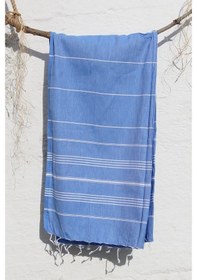 Resim Baveno Pamuklu 100 x 180 Peştemal Plaj Havlusu Jakarlı (498320204) 
