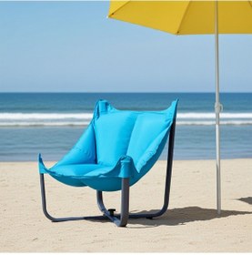 Resim Hamak Armut Koltuk-katlanır Maximum Konfor Turkuaz 