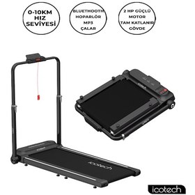 Resim Icotech T10 Pro 10 Km Mp3 Çalar Yürüyüş Ve Koşu Bandı 