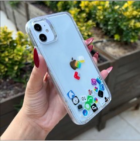 Resim İVEYS Iphone 11 App Water Sulu Slikon Kılıf 