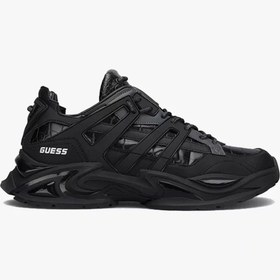 Resim Guess Belluno Erkek Siyah Sneaker Fmpbellep12-black 