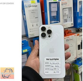 Resim Apple iPhone 14 Pro Max İkinci El YD | 256 GB | Gümüş 