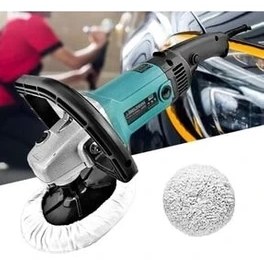 Resim İbeltech 180MM 1200W Profesyonal Devir Ayarlı Pasta Cila Parlatma Polisaj Makinesi Jl- 