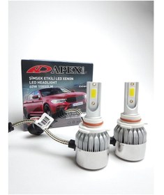 Resim Apexi Yüksek Kalite H1 Beyaz Led Xenon Far Ampulü Şimşek Etkili Güçlü Işık Gücü 