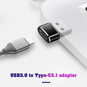 Resim Alfais 4429 USB 3.0 to Type C 3.1 Şarj Data Çevirici Dönüştürücü Adaptör 