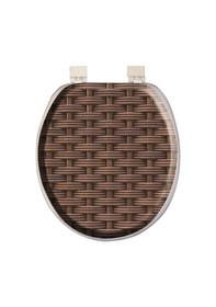 Resim Softy Classic Desenli Yumuşak Klozet Kapağı Beyaz 8691580105173 