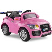 Resim Uzaktan Kumandalı 12 Volt 7 Ah Pembe Audi Akülü Araba Diğer 