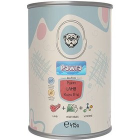 Resim Pawra Puppy Kuzu Etli Yavru Köpek Konservesi 415 Gr 