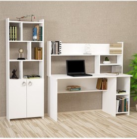 Resim Kalenderdekor1 Kalender Dekor Jimmy Mayra 145 Cm Çalışma Takımı Jm01 Beyaz 