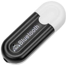 Resim Bt V4.0 EDR A2DP Ses Alıcı Mikrofonlu 3.5mm Usb Kablosuz Müzik Adaptörü 