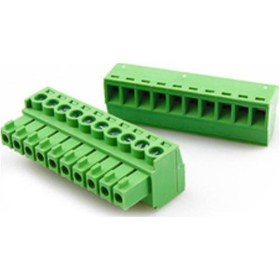 Resim Geçmeli Klemens 10 Pin 3.81mm Dişi 