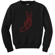 Resim WAKHA Guns Victory Siyah Sweatshirt 