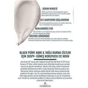 Resim Akneli & Yağlı Karma Ciltler İçin 30spf Güneş Koruyucu Cc Krem P.int 50ml 