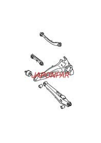 Resim Mitsubishi Asx Arka Torsiyon Travers Salıncak Burç Seti 2010/2017 