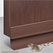 Resim 2m/78" Kendinden Yapışkanlı Kapı Taslak Stopper Şeridi - Kalınlaştırılmış Kauçuk, Hava Koşullarına Dayanıklı Toz Geçirmez Ses Yalıtımı, Enerji Tasarrufu Azaltma, Kapılar ve Pencereler İçin Kolay Kurulum 