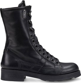 Resim Oxs Kadın Çizme OXW002100 OXS FRANK 0021 MID D LEATHER Black 