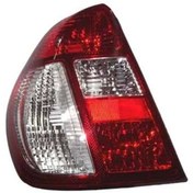 Resim Mars 1998-2001 Renault Clio Sd Stop Lambası Sol (Kırmızı-Beyaz) (Pleksan) (Adet) (Oem No:8200403981) 