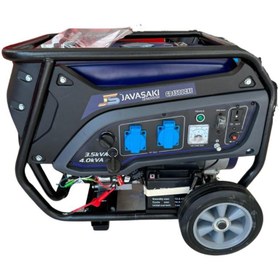 Resim Uğur Javasaki Js4100 3.5 Kva Benzinli Jeneratör (MARŞLI-BAKIR SARGILI) 